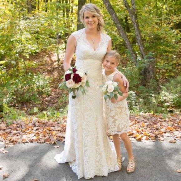 Kenneth Winston Dresses & Skirts - Lace Wedding Dress 10 Mermaid Kenneth Winston 1584